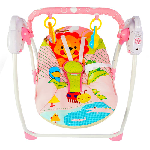 Baby Auto Electric Swing Pink